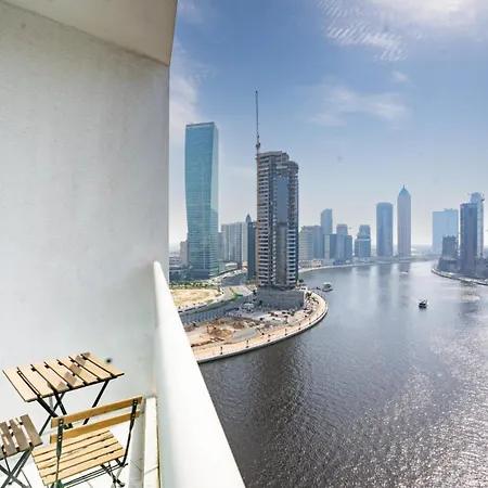 Escape 24 Luxury Studio Damac Maison Prive Business Bay دبي المظهر الخارجي الصورة